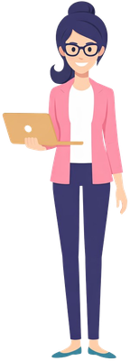 Vendeur e-commerce Illustration d'un vendeur développant son activité e-commerce