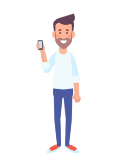 Solution e-commerce pour artisans et fabricants Illustration d'un artisan vendant ses créations en ligne avec eProShopping