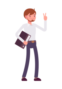 Solution e-commerce pour créateurs d'entreprise Illustration d'un créateur d'entreprise lançant sa boutique en ligne